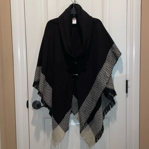 MIXIT SHAW OS Layered with 2 Antler Loop Closures Black Cream Grey